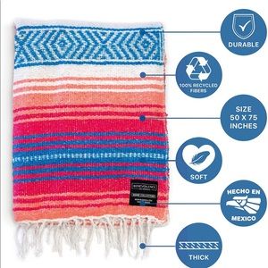 Handwoven Serape Blanket